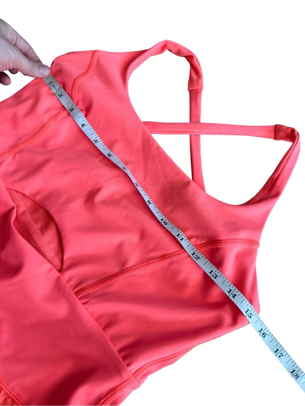 Free People Movement Righteous Runsie Neon Coral Pink Sz M Activewear - Picture 8 of 11